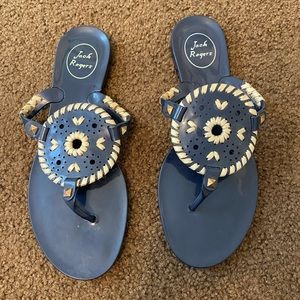 Jack Rogers flag sandals